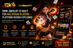 How JQKSlot Is Built for Malaysian Players — Platform Desig - JQKSLOT Malaysia